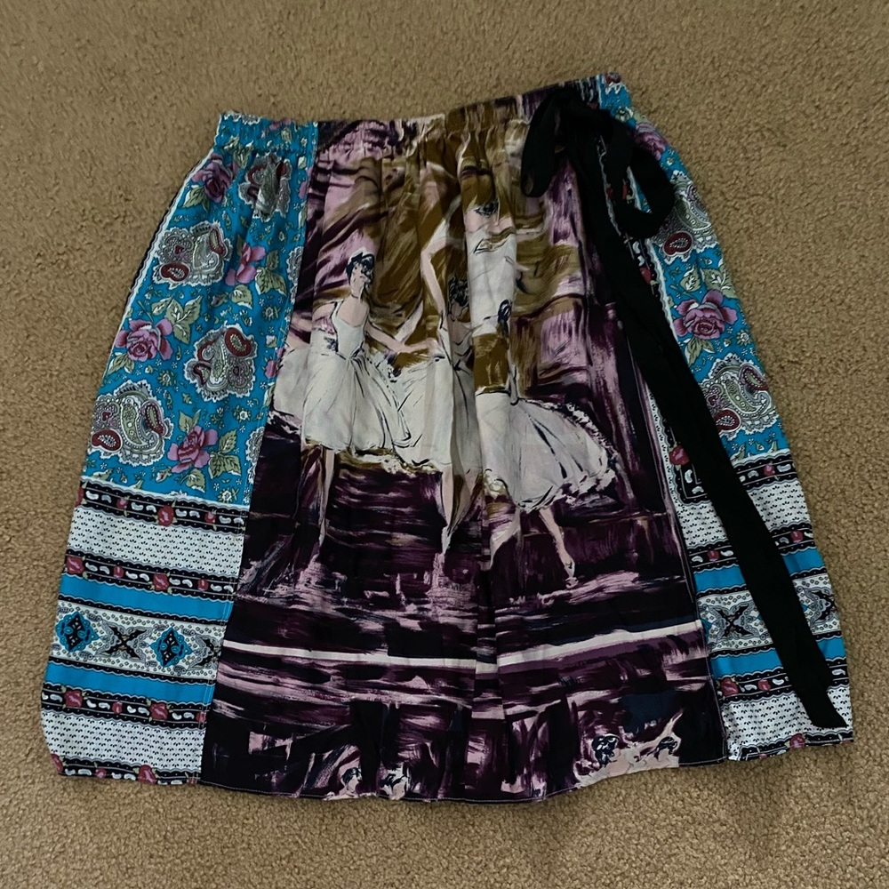 Ra-Re Silk Skirt